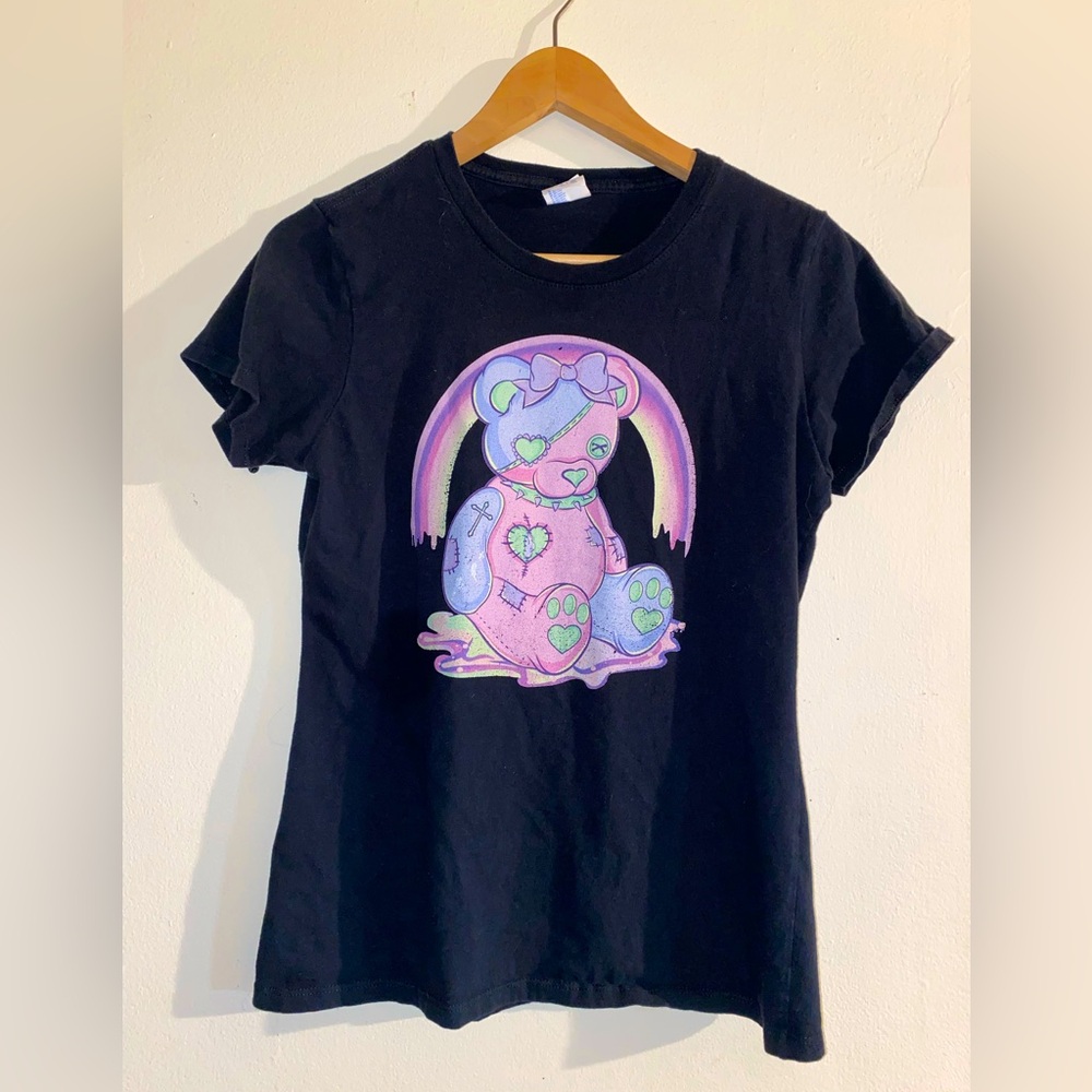 Pastel Goth Teddy T-shirt